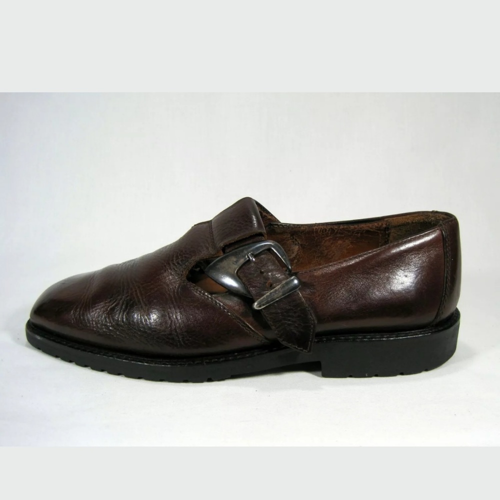 Modini Men's Vtg Brown Italian Dress Shoes Sz.9.5M - Picture 2 of 8